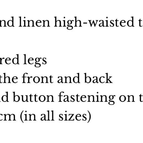 Sezane - Martin Crop Trousers, NWT - Picture 9 of 9